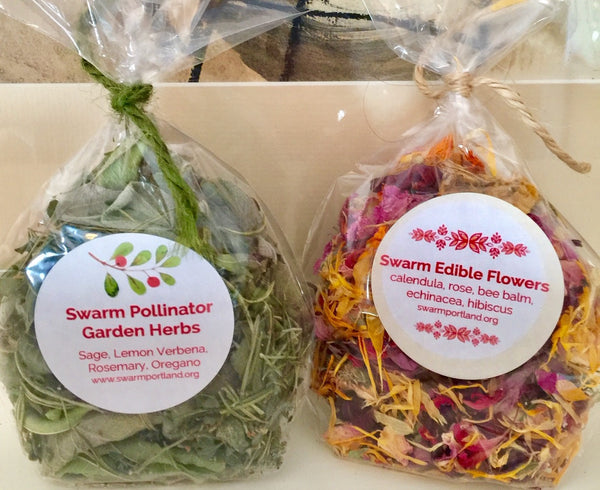 Swarm Edible Flowers + Herbs