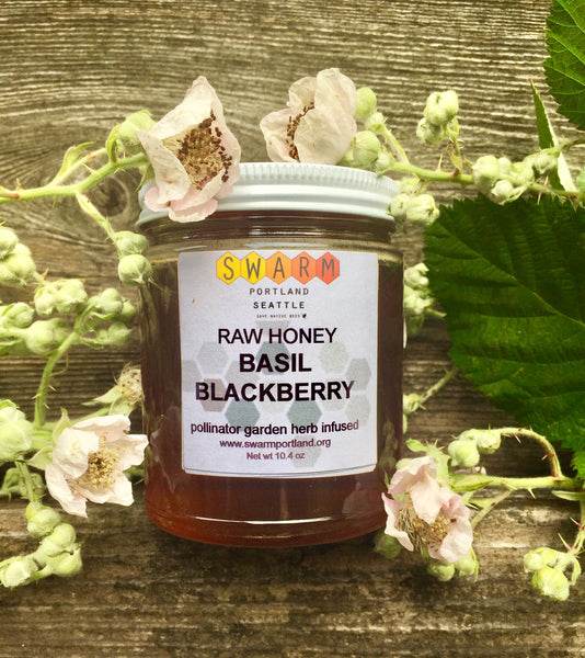Basil Blackberry Honey