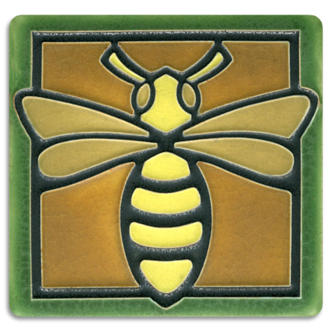 Bee Art Tile
